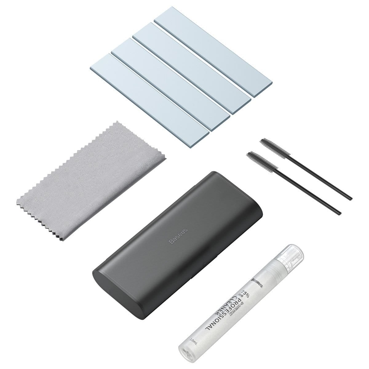 طقم تنظيف Baseus Portable Cleaning Set لسماعات الأذن والهواتف وأجهزة الكمبيوتر المحمولة والكاميرات