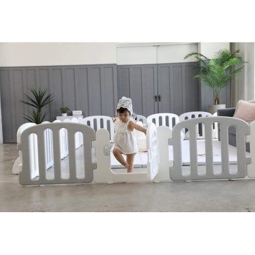 حباسة اطفال أبيض ورمادي 140*200 ايفام iFam 140*200 White Anad Gray First Baby Room