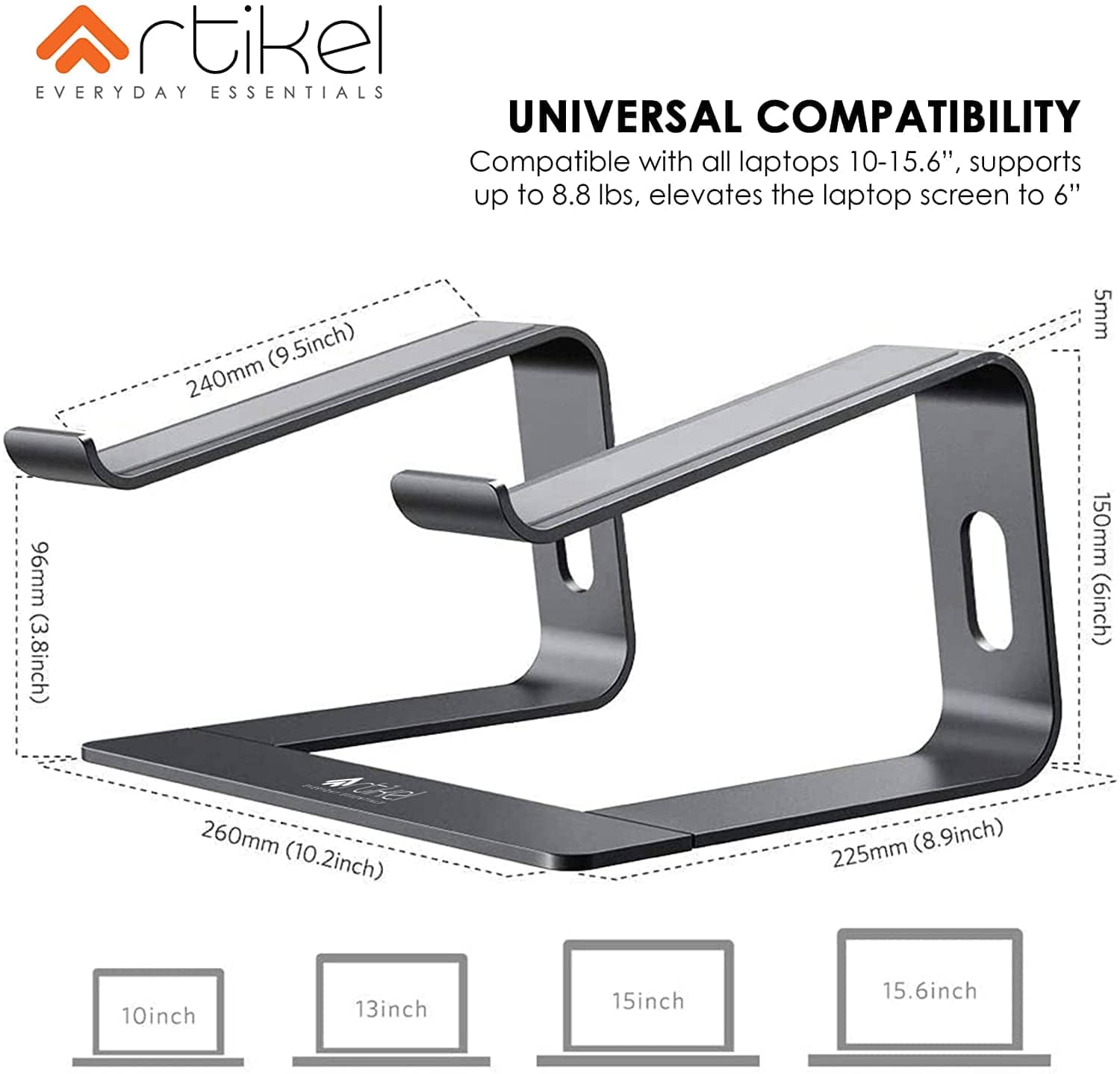 حامل لابتوب Artikel Uni-Rise Laptop Stand
