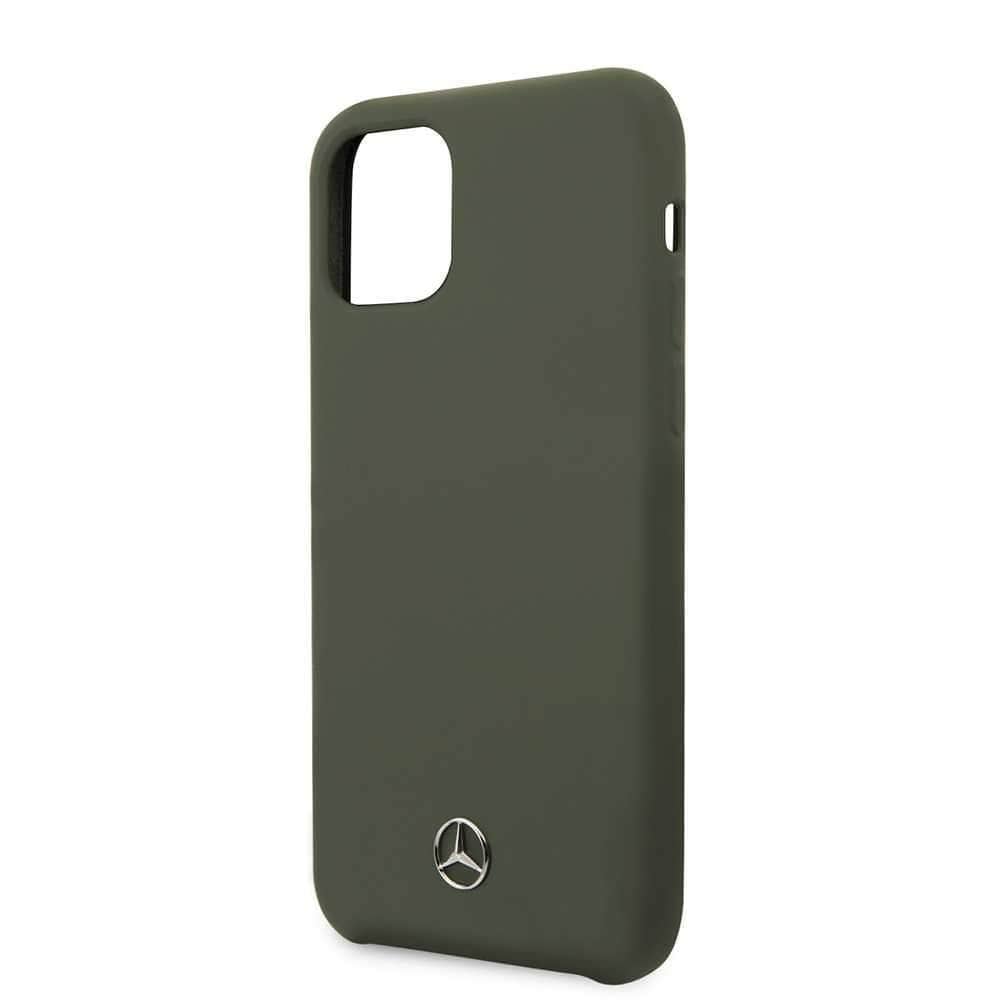 Mercedes-Benz mercedes benz liquid silicone case for iphone 11 pro max midnight green