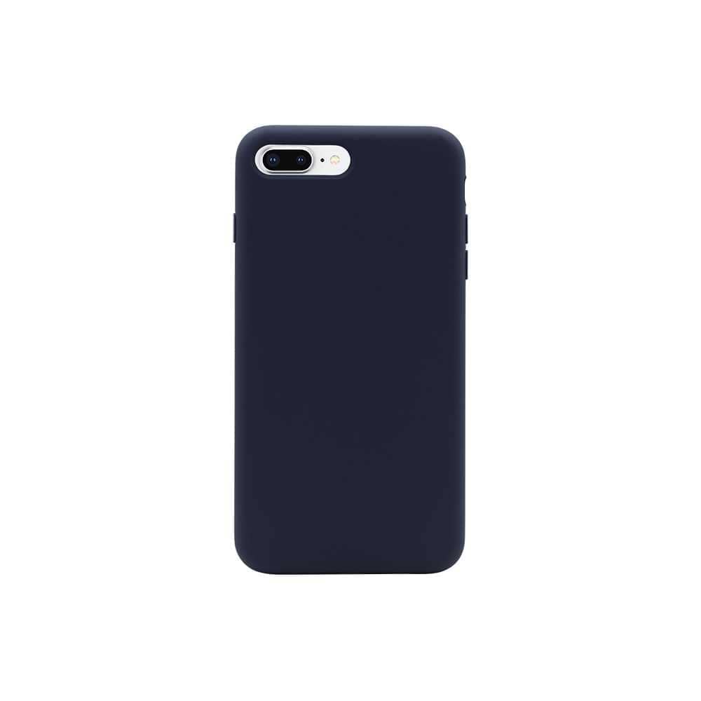 كفر ايفون 8 بلس سيليكون أزرق من بورودو Porodo Case for iPhone 8 Plus