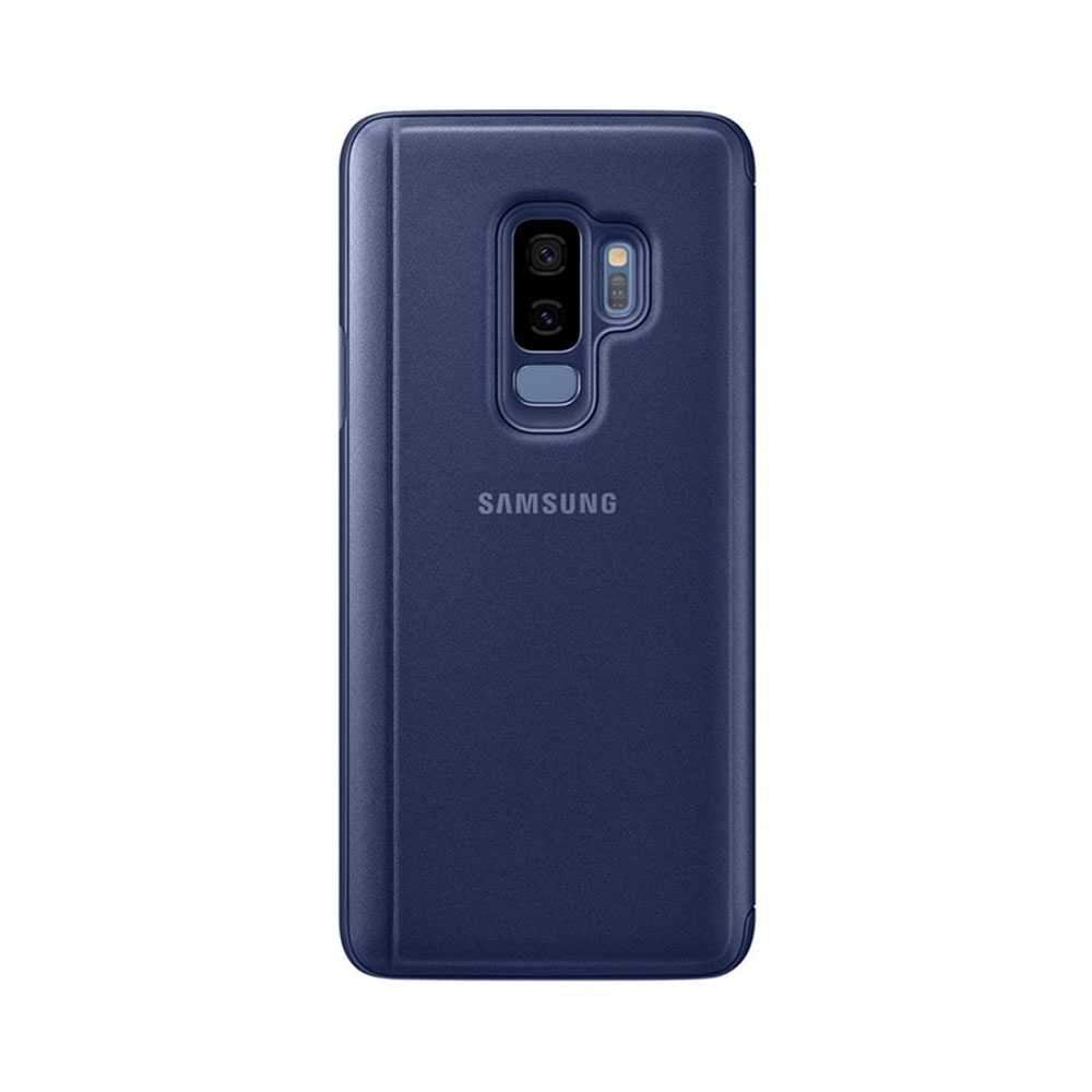 كفر جوال سامسونج جالكسي اس 9 بلس أزرق غامق سامسونج Samsung Galaxy S9+ Clear View Standing Cover 