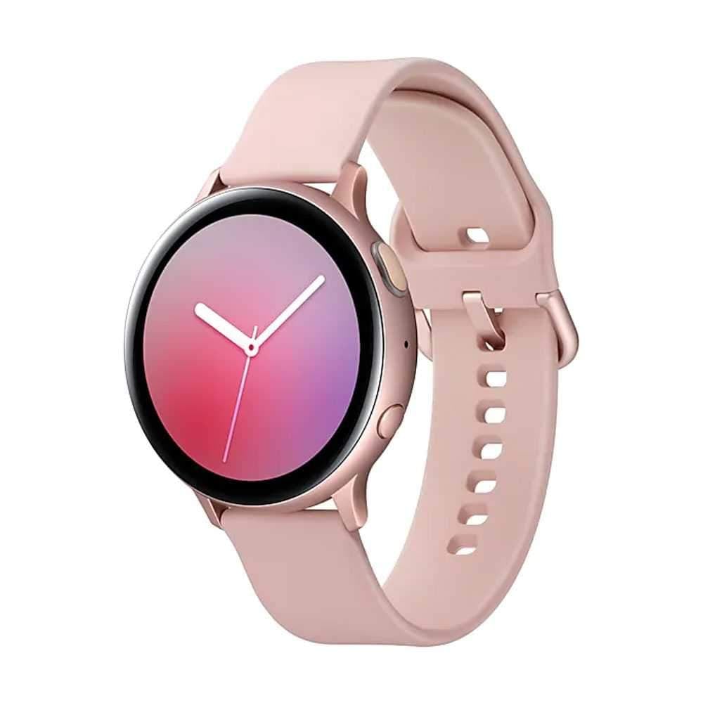 ساعة ذكية سامسونج جالكسي واتش اكتيف 2 مقاس 44 مم ذهبي و وردي سامسونج Samsung Galaxy Watch Active2 