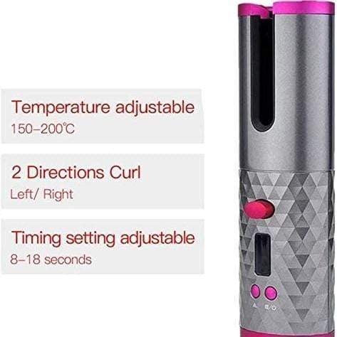 مجعد الشعر اللاسلكي