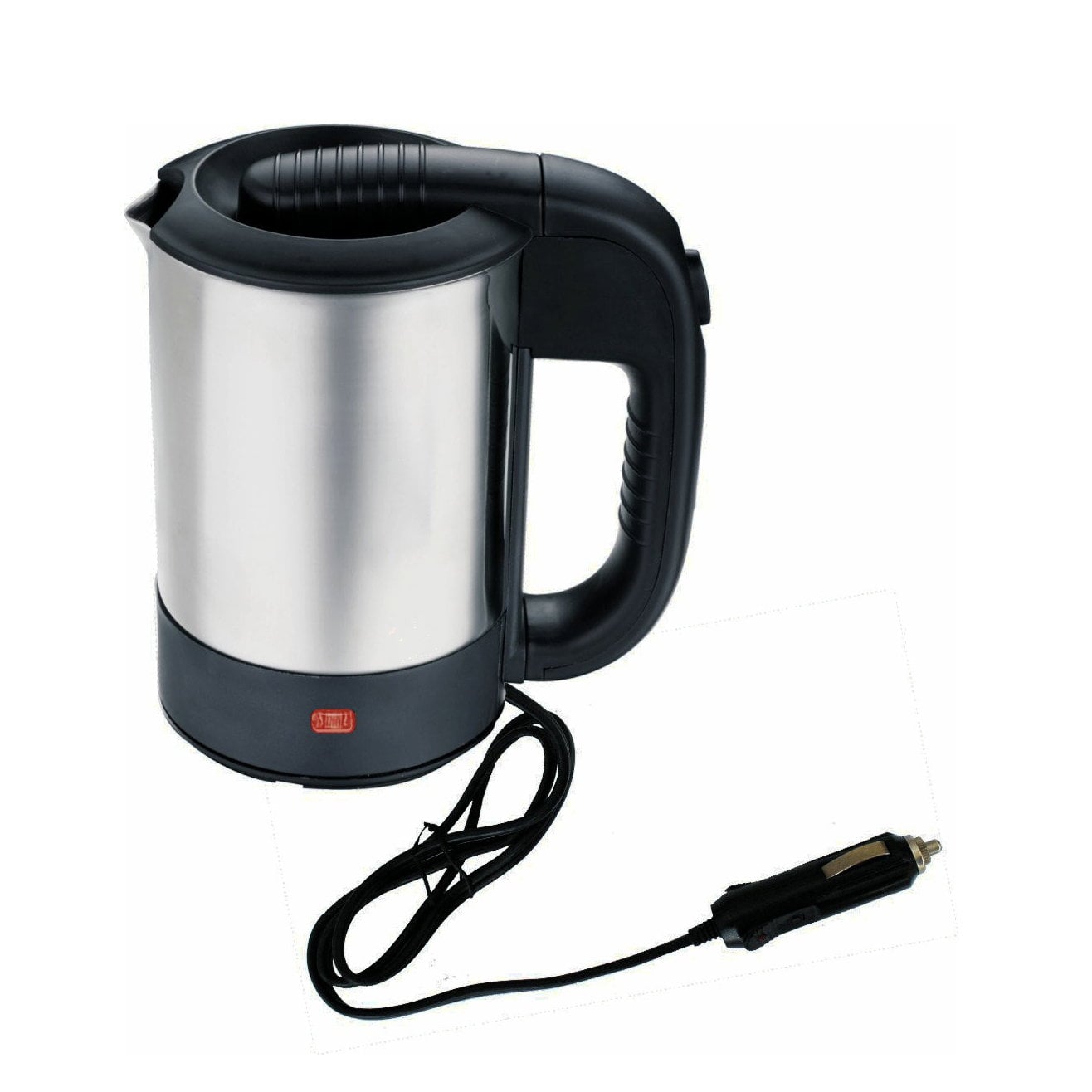 غلاية كهربائية صغيرة للسيارة 500 مل مع مخرج شحن للسيارة جيباس Geepas 12V Car Kettle Stainless
