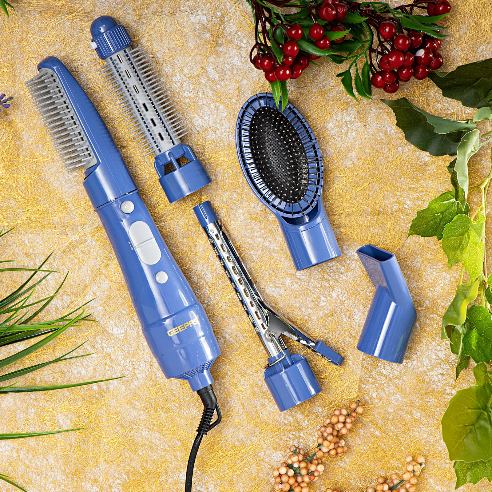 مصفف شعر 6 في 1 Geepas Hair Styler