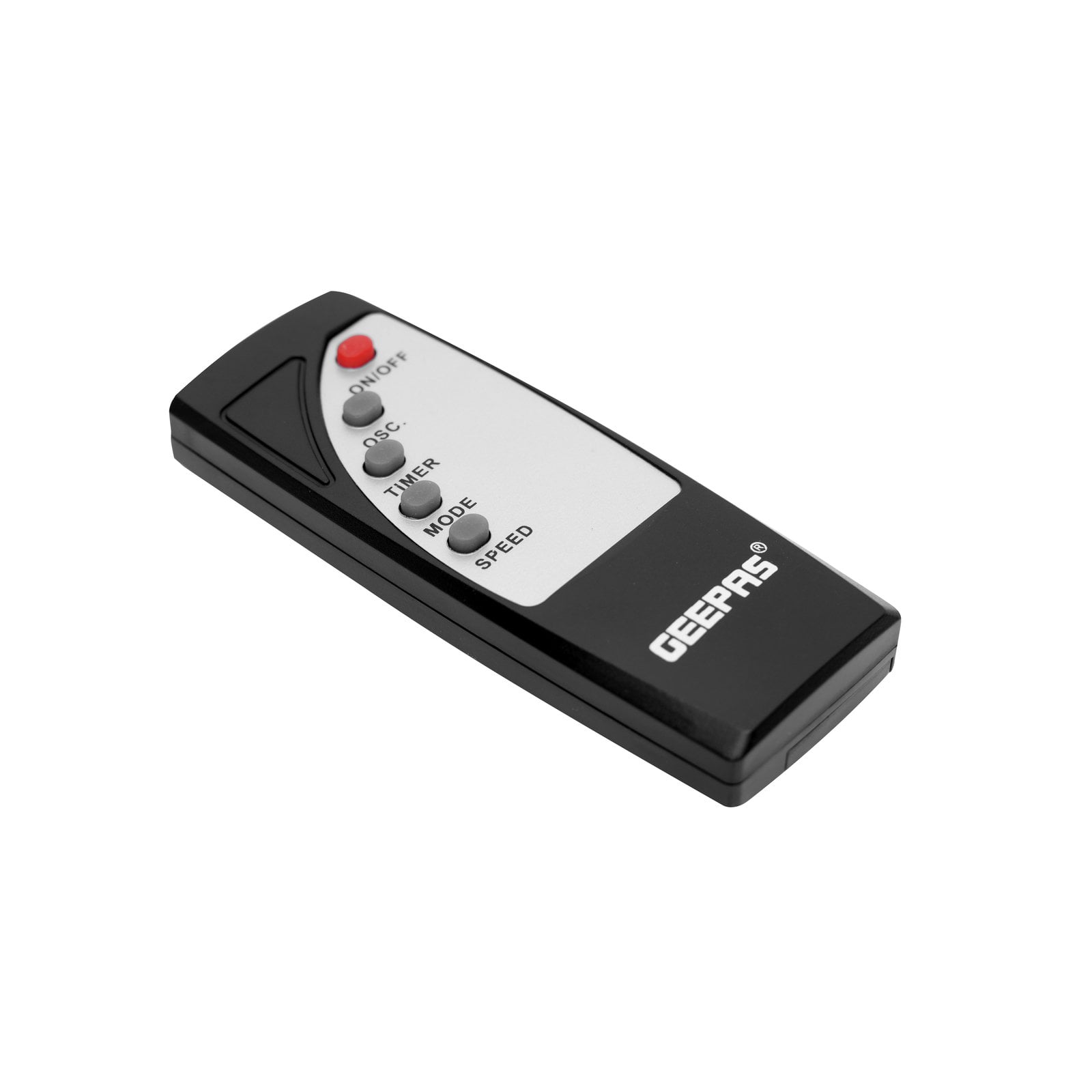 Geepas 16" Stand Fan with Remote Control - 3 Mode/Speed, 5 Leaf Blade Wide Oscillation, Adjustable Height & Tilt Setting With Led Display - 7.5 Hours Timer