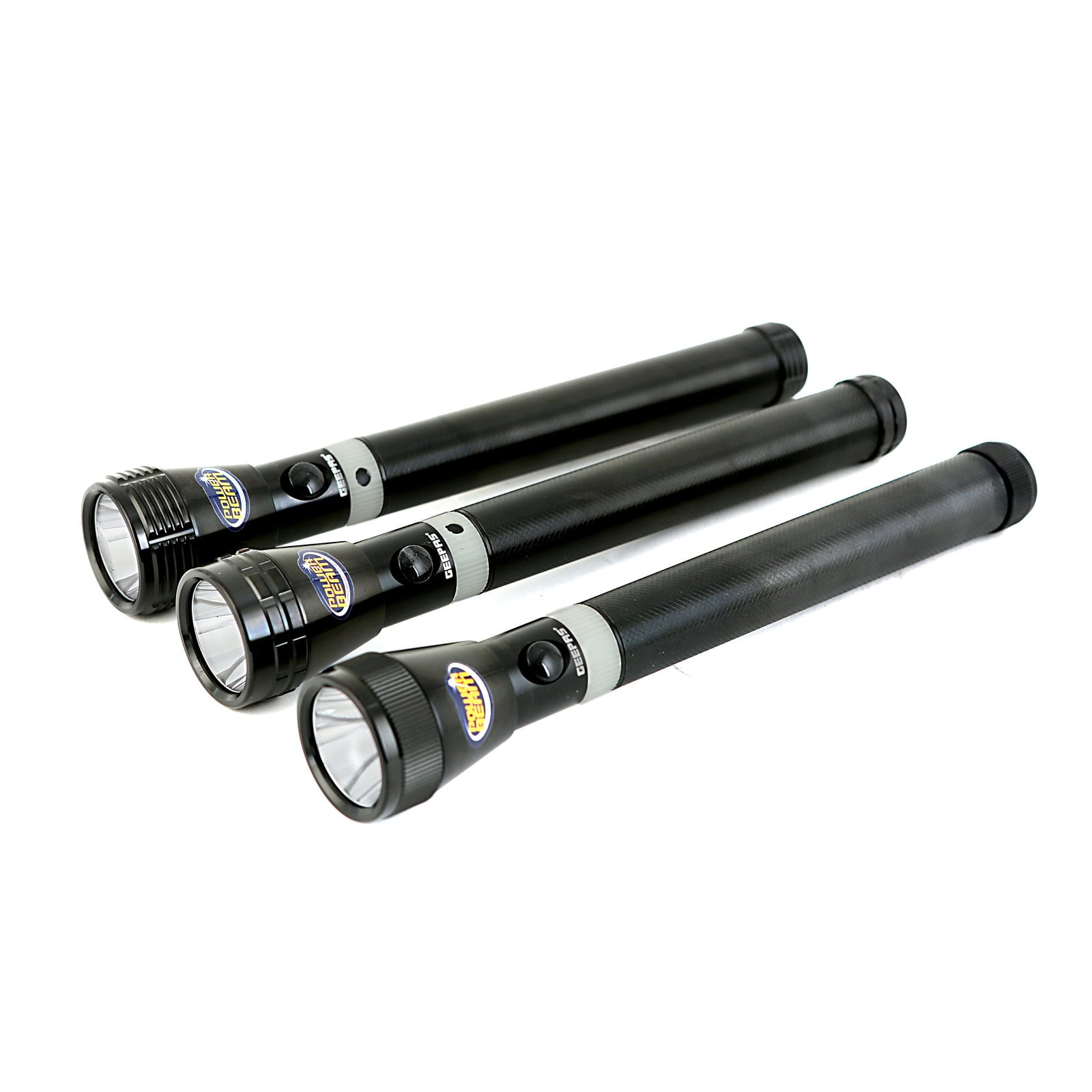 كشاف يدوي ( 3 قطع ) قابل لإعادة الشحن Geepas - Flashlight