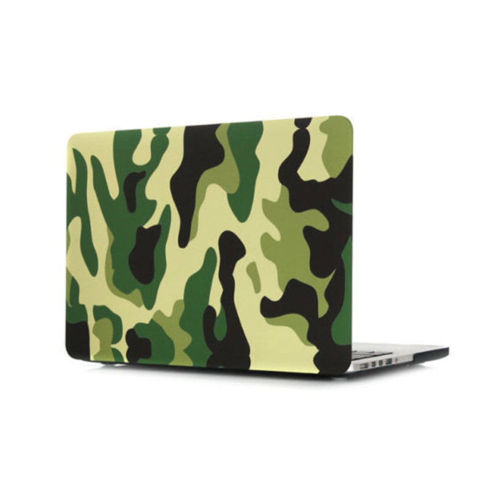 O Ozone Macbook Hard Case for Macbook Pro Retina 15 Inch Cover ( 2015 / 2014 / 2013 ) Compatible with A1398 Camo Green - Camo Green