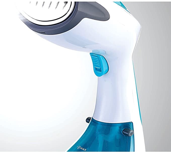 BLACK&amp;DECKER Black+Decker Handheld Garment Steamer 1200 W 260 ml Anti Drip Auto Shut Off White/Blue  HST1200 B5 2 Years Warranty