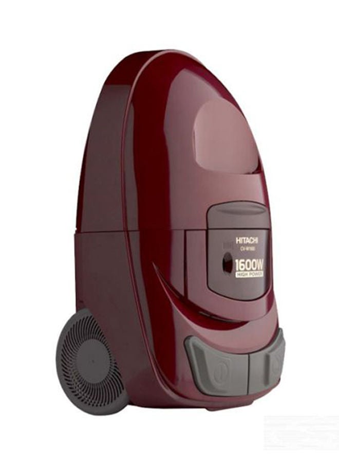 مكنسة كهربائية هيتاشي 5 لتر 1600 واط خفيفة الوزن أحمر/أسود Hitachi Red / Black 1600 W 5 L Vacuum Cleaner