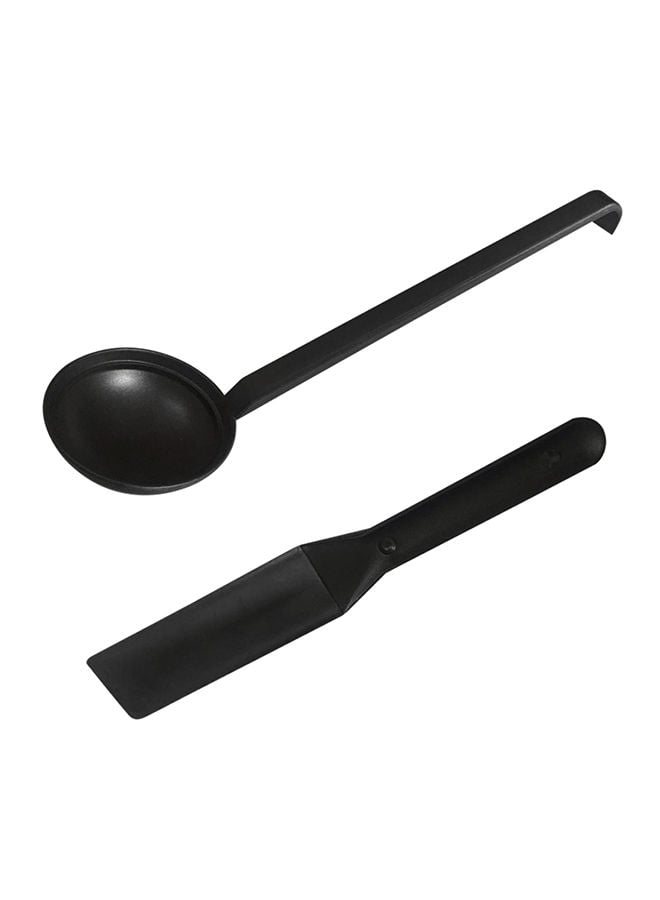 جهاز صنع البان كيك و الكريب 1600 واط Saachi - 2-in-1 Pancake And Mini Crepe Maker