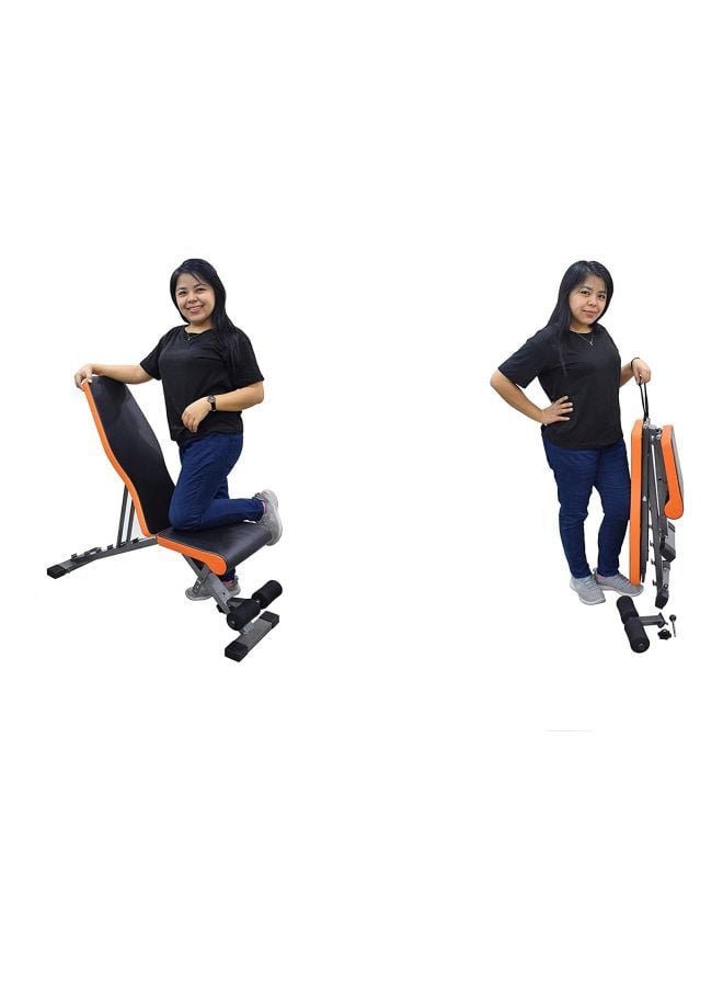 SkyLand SKY LAND EM1853 Unisex Adult Multifunction Adjustable Weight Bench Black, L 112 x W 33 X H 41 cm