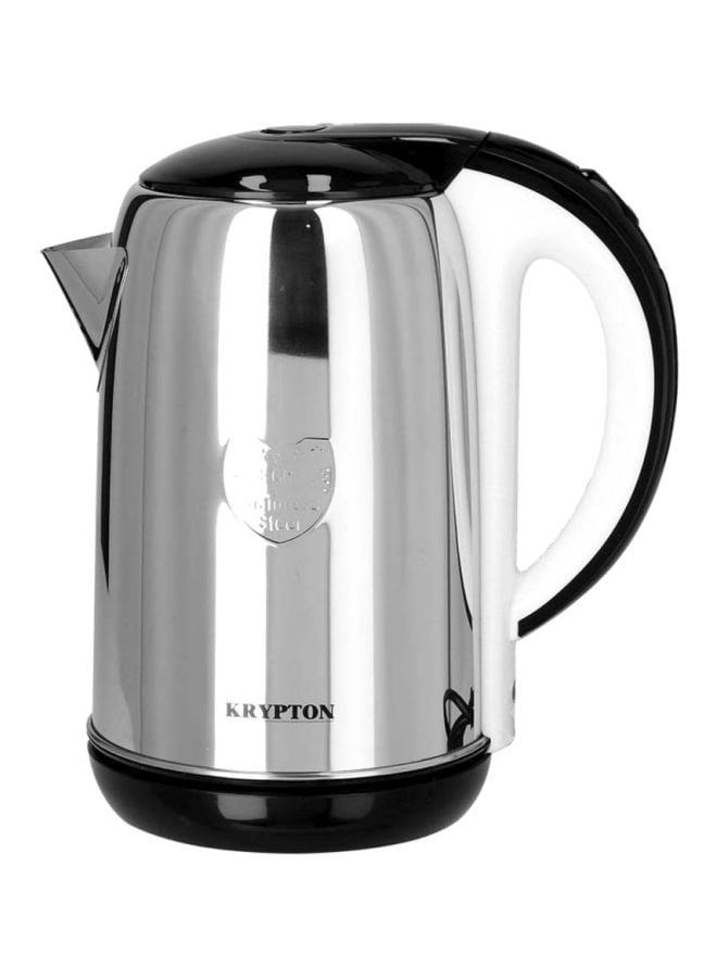 Krypton Cordless Electric Kettle 2.2 l 1600 W KNK6127 Silver/Black