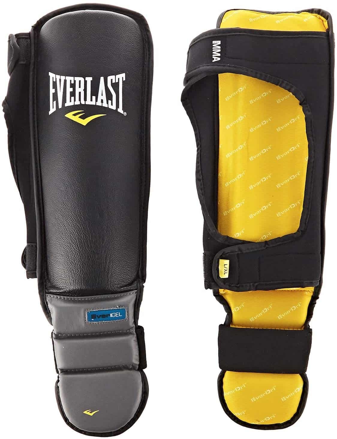 واقي الساق قياس XL لون أسود EV950 XL Evergel Shin Guards - Everlast