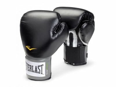 قفازات رياضية كاملة الأصابع Pro Style Black Training Gloves - EVERLAST