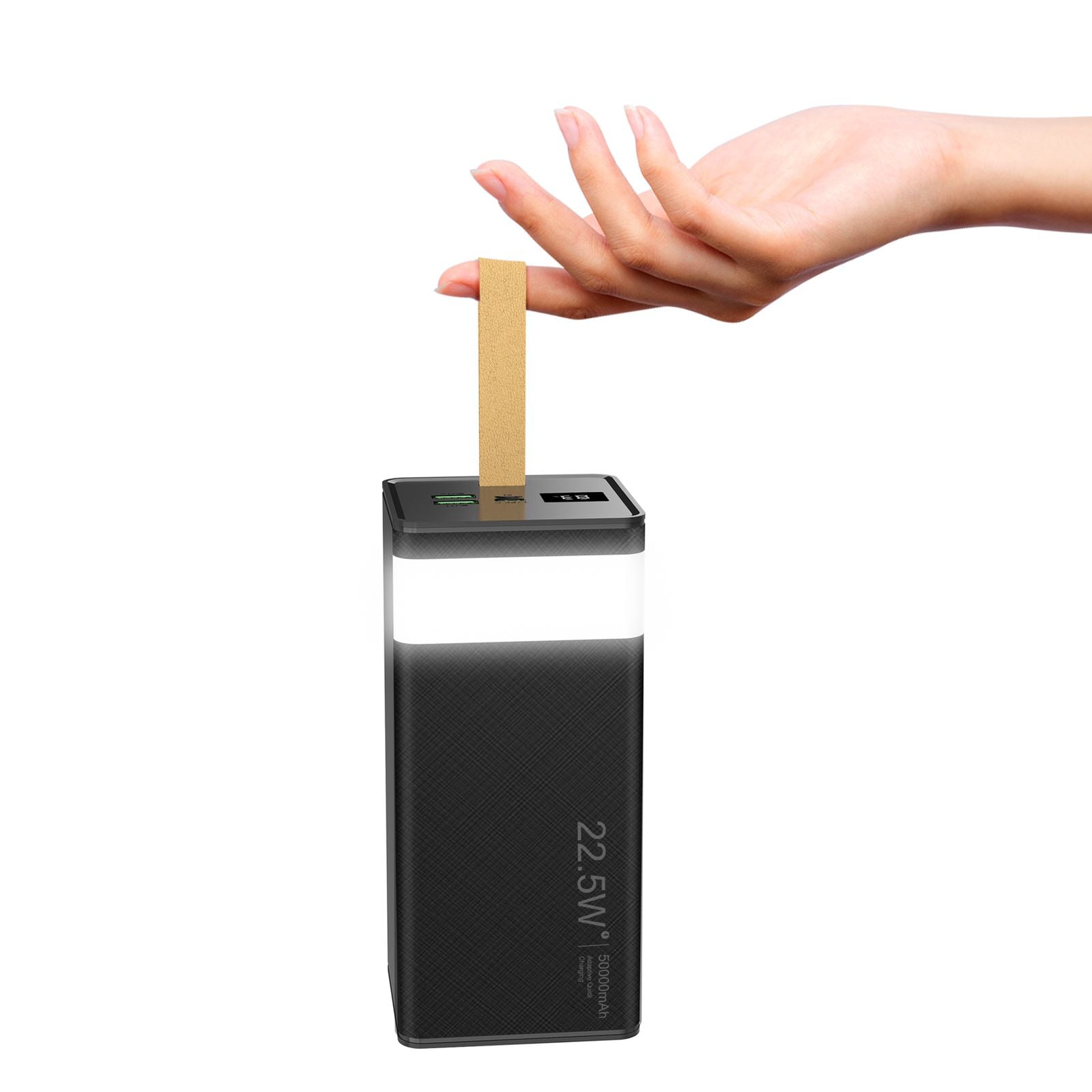 Green Lion Green Power Tank Power Bank 50000mAh 22.5W - Black