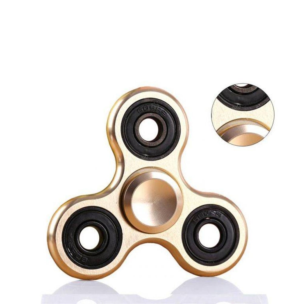 سبينر Shiny Gold Fidget Spinner - Trands