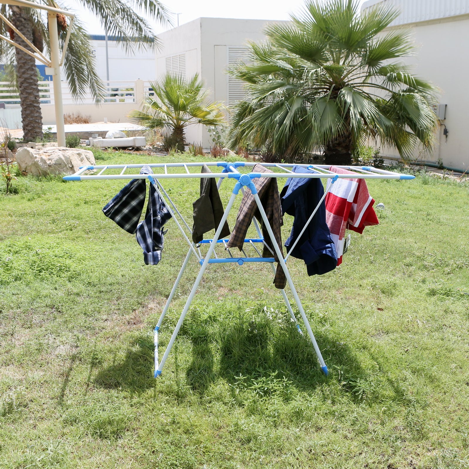 منشر غسيل قابل للطي | Royalford Adjustable Metal Cloth Dryer