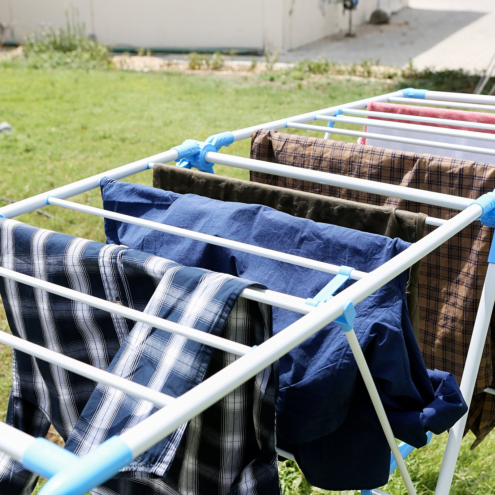 منشر غسيل قابل للطي | Royalford Adjustable Metal Cloth Dryer