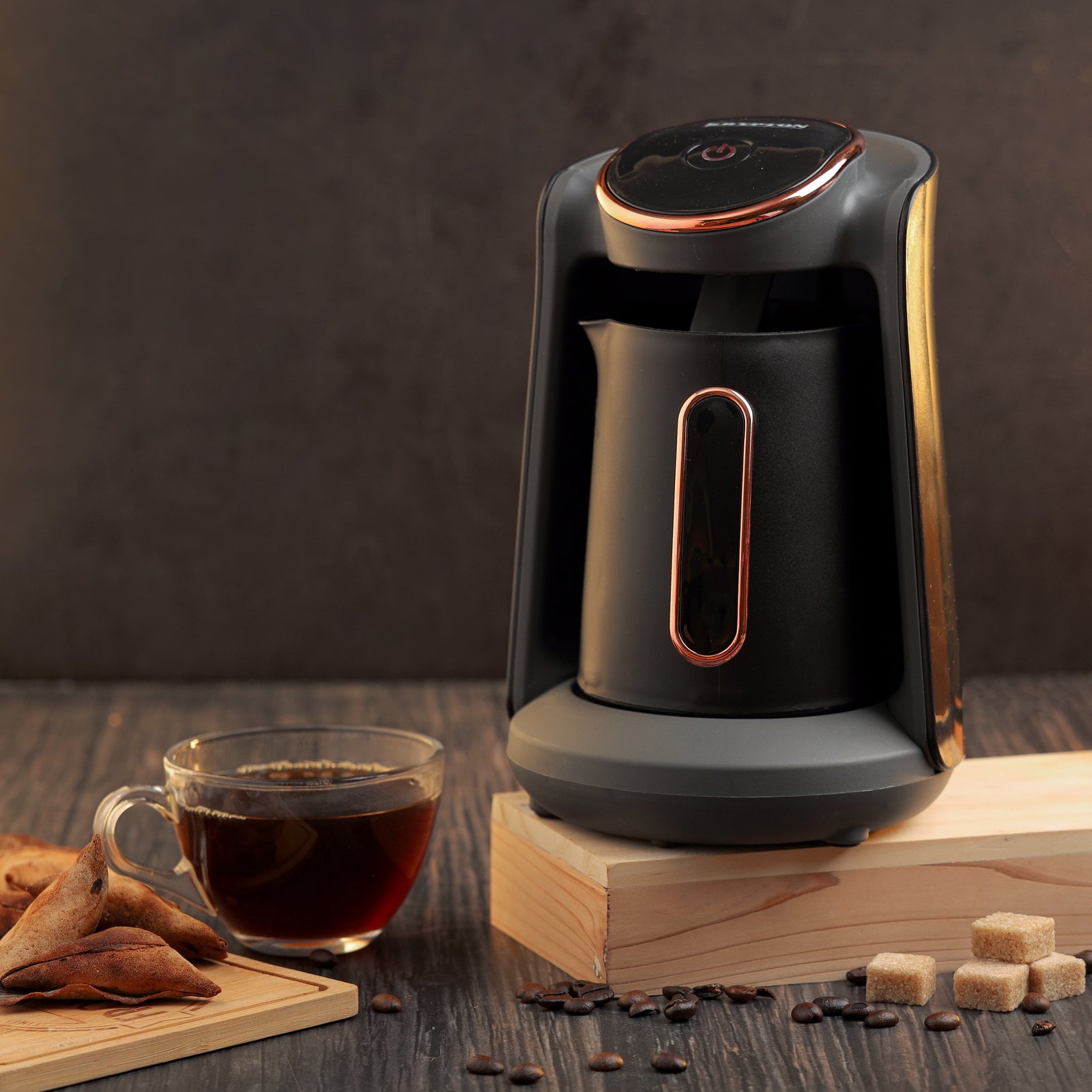 ماكينة صنع القهوة التركية (4أكواب) Krypton Turkish Coffee Maker