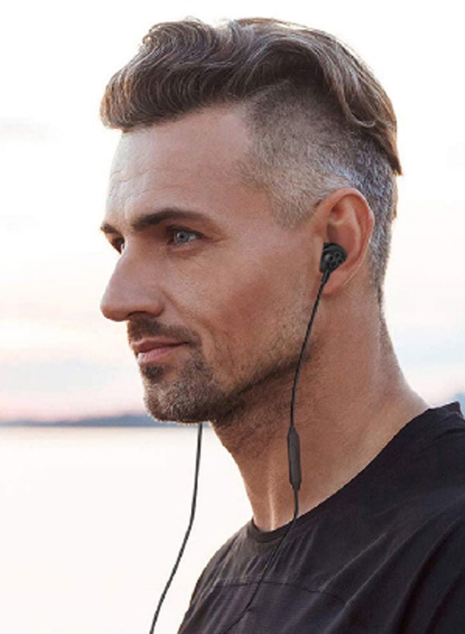 promate Audio Enhanced In-Ear Headphones Black