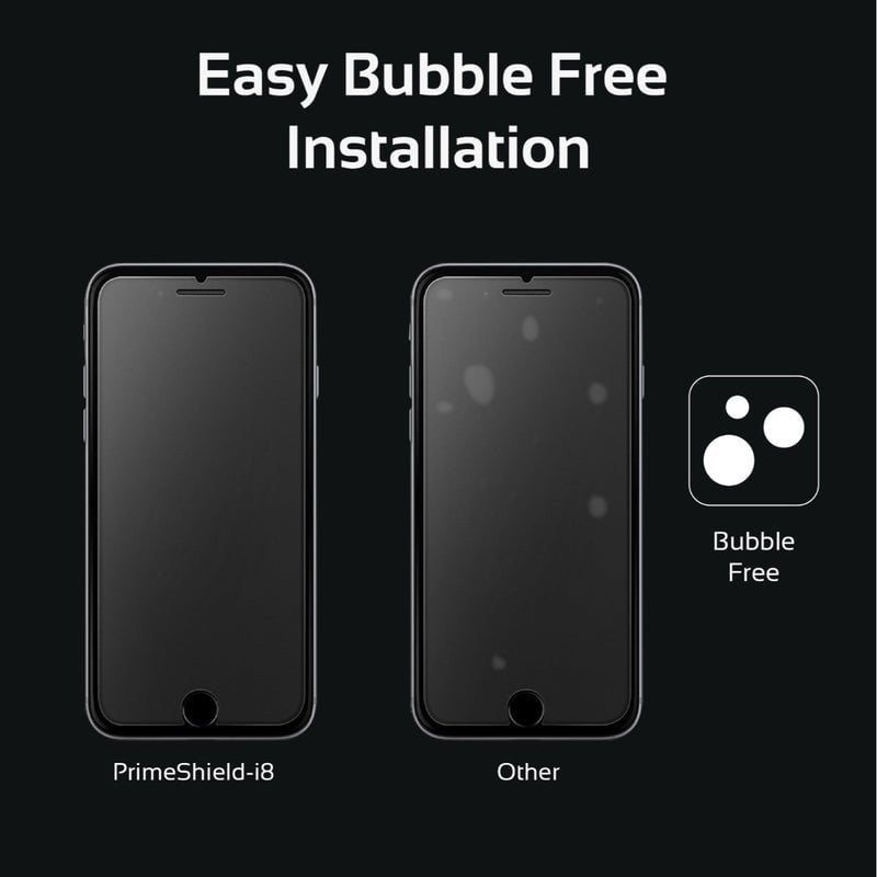 لاصقة حماية الشاشة لأيفون 8 بلس  PROMATE Ultra-Slim Clear HD Tempered Glass Screen Protector