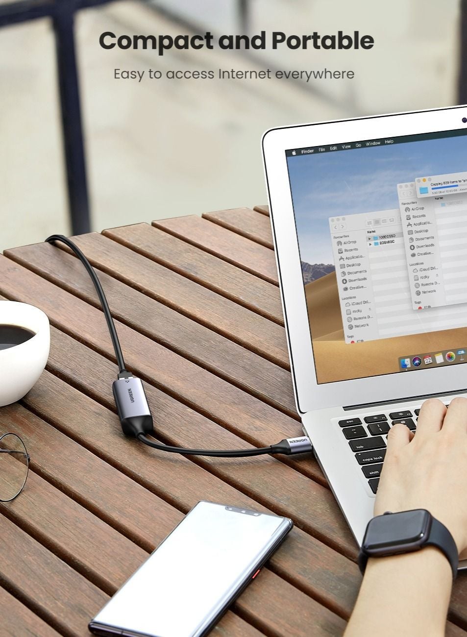 محول شبكة ايثرنت إلى USB Network Adapter - UGreen