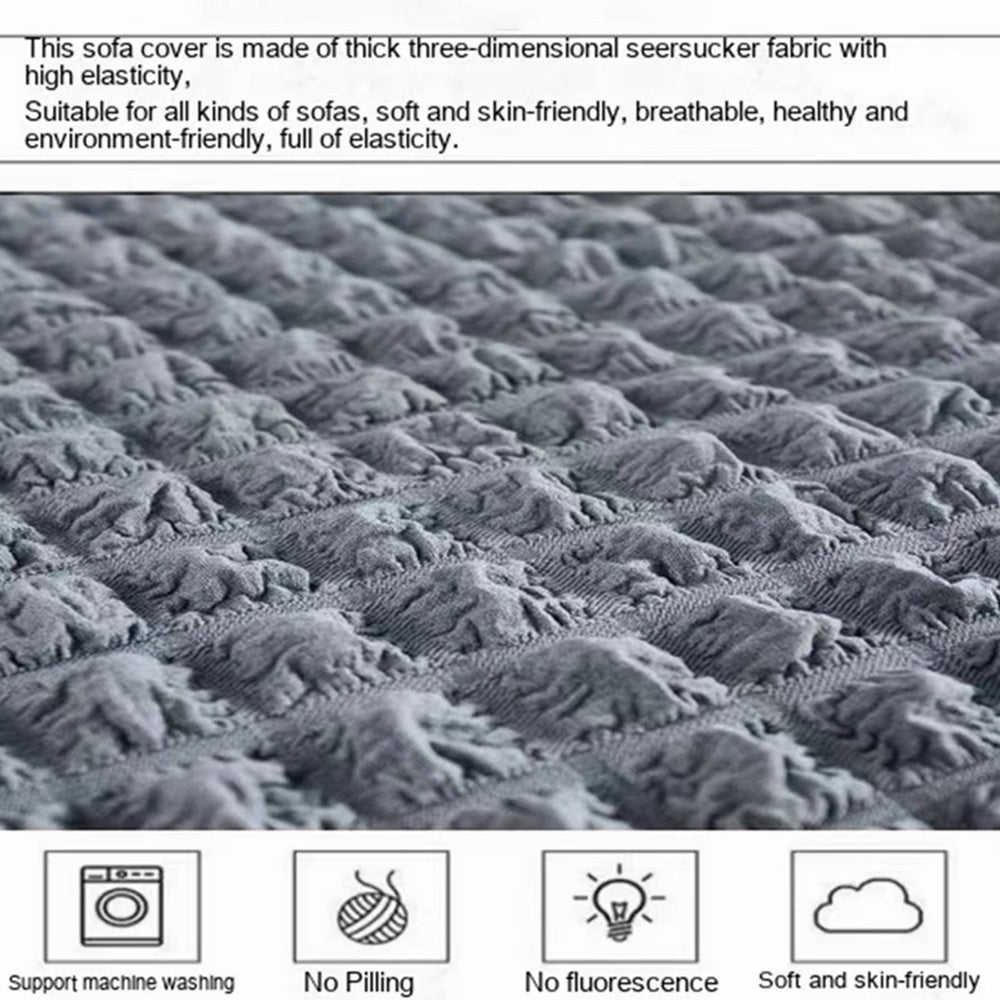 غطاء اريكة (صوفا) مقعدين - رمادي COOLBABY Universal High Elastic Sofa Cover