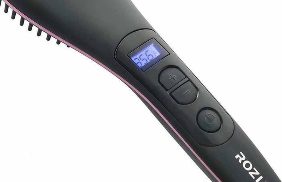 مشط الشعر الكهربائي ROZIA Straight Hair Brush بقوة 450 Celsius