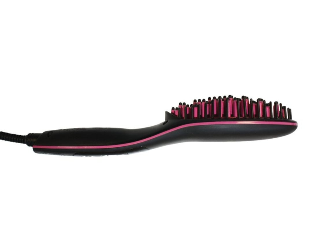 مشط الشعر الكهربائي ROZIA Straight Hair Brush بقوة 450 Celsius