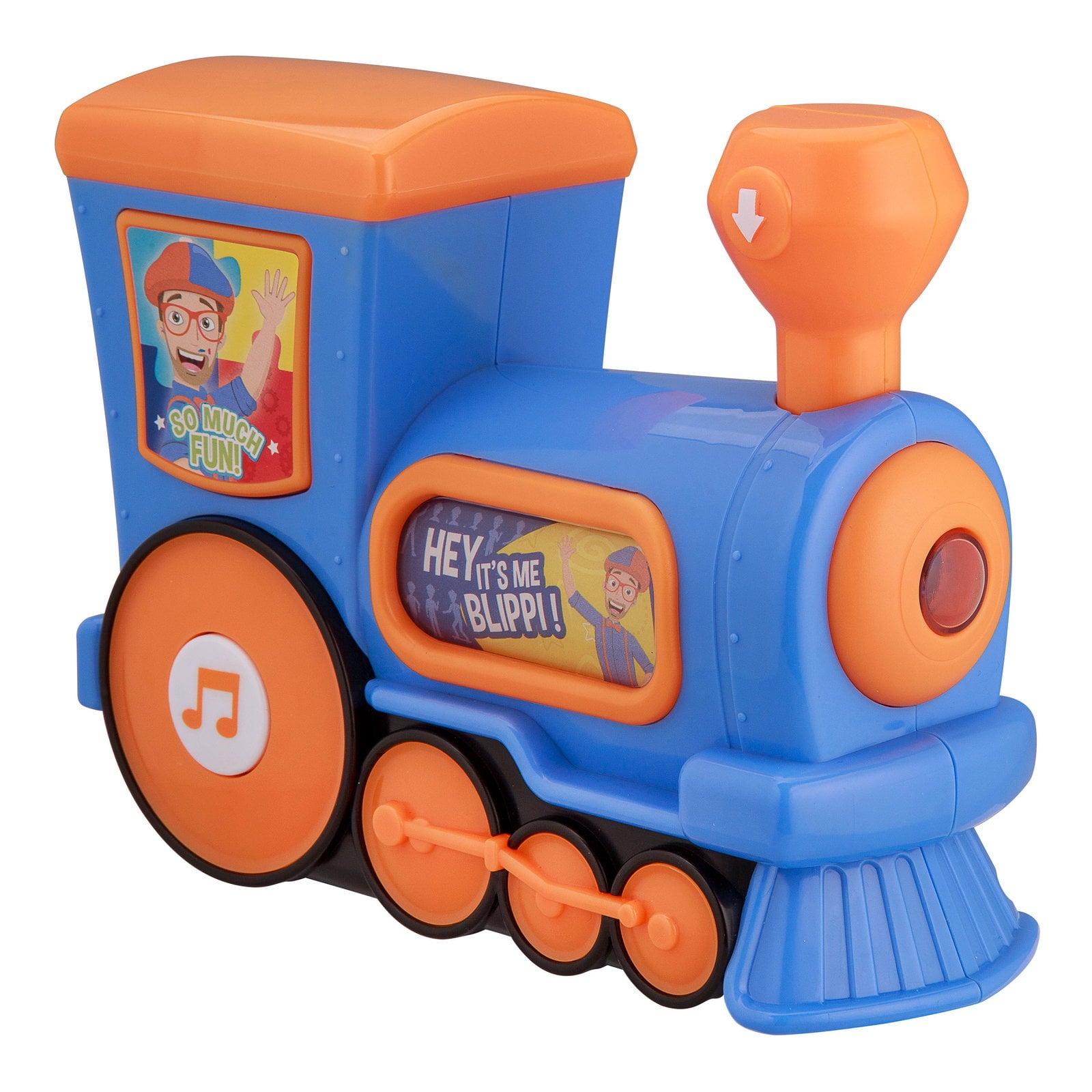 KIDdesigns Blippi Train Musical Toy for Kids - Multi-color