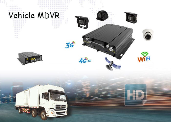 كاميرات سيارات عدد 4 مع جهاز DVR وشاشة AHD من كروني Crony C-1004 Car AHD Mobile Vehicle Car DVR Video Recorder Kit