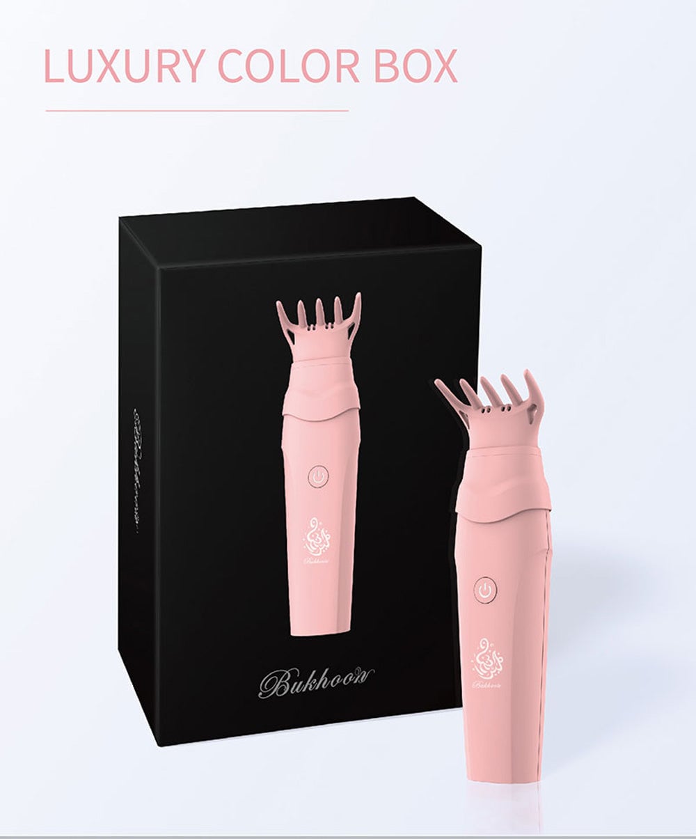 مبخرة شعر الكترونية كروني - زهري CRONY USB Electric Dukhoon Burner Bakhoor