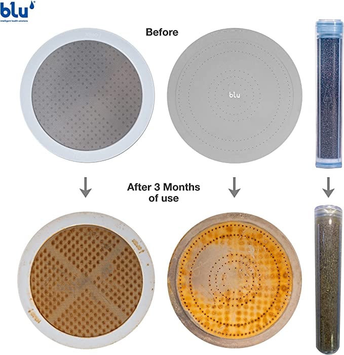 Blu ionic shower filter