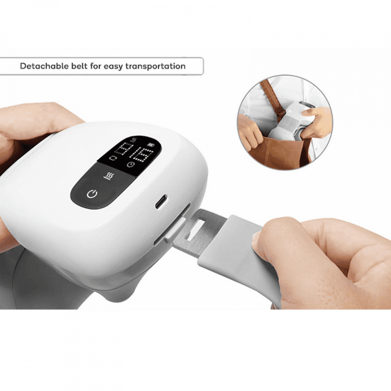 جهاز مساج للرقبة والكتف مع خاصية التسخين 2200 مللي أمبير Portable Rechargeable Neck and Shoulder Massager With Heat