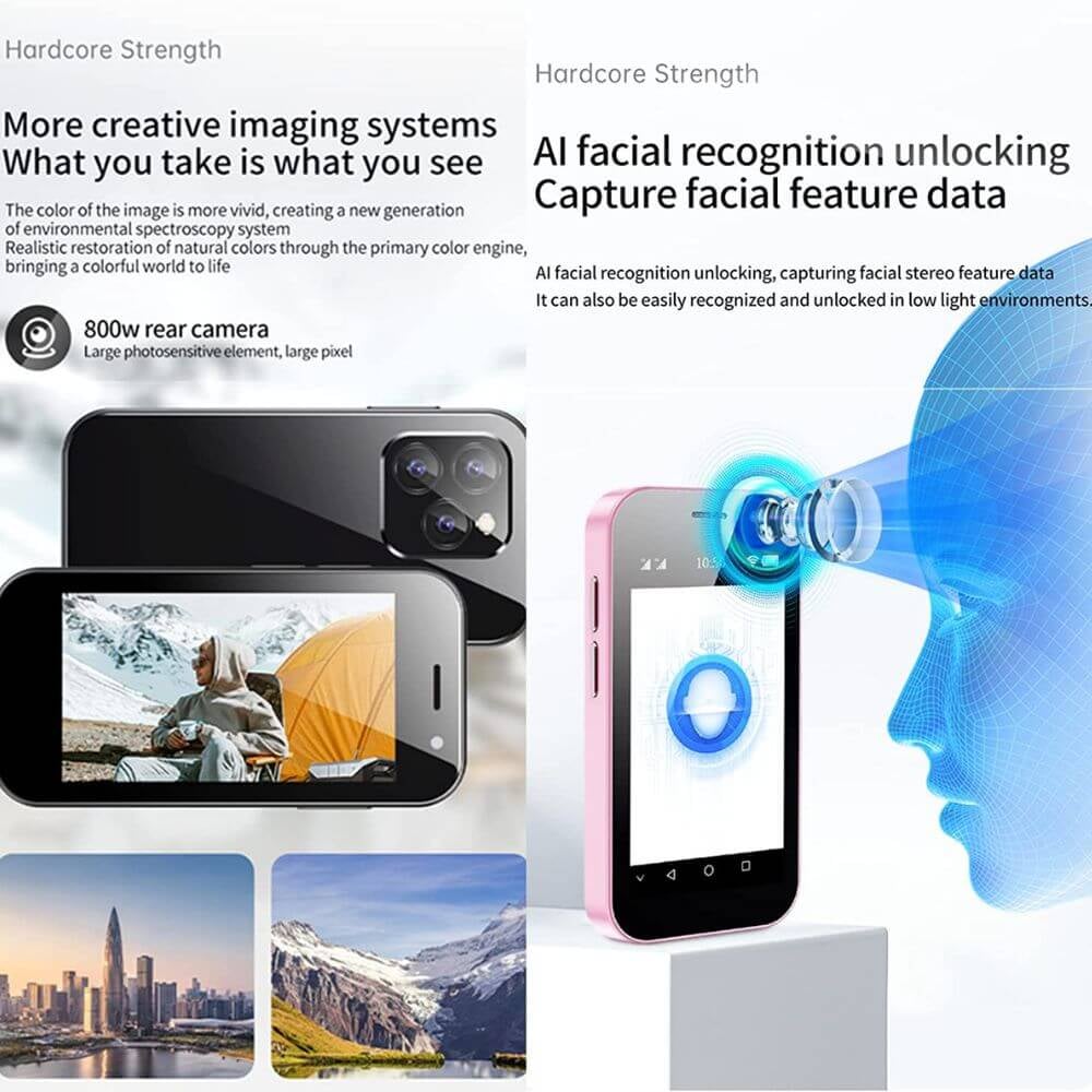 موبايل صغير ميني آيفون XS14 برو أندرويد Soyes XS14 Pro 4G Mini Smartphone