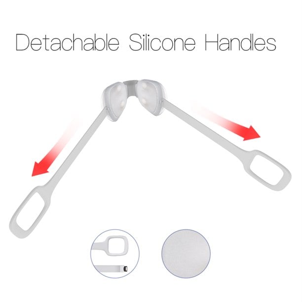 جهاز مساج للرقبة والكتف مع خاصية التسخين 2200 مللي أمبير Portable Rechargeable Neck and Shoulder Massager With Heat