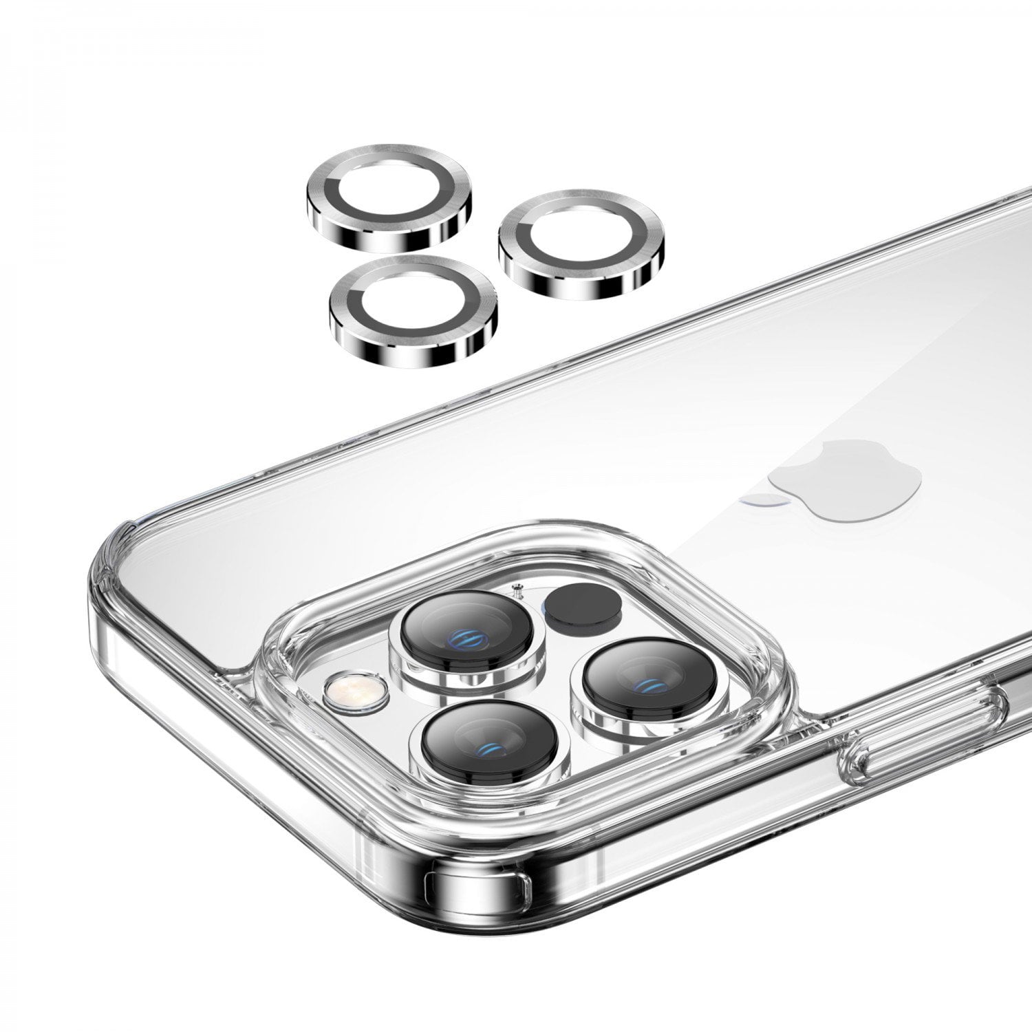 بكج حماية ايفون 14 برو ماكس بنفسجي جرين Green 4 in 1 360° Privacy Protection Pack for iPhone 14 Pro Max Purple