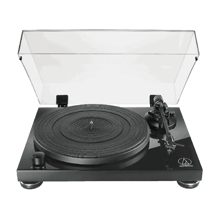 جرامافون مشغل اسطوانات حديث 45 دورة اوديو تيكنيا Audio Technica Fully Manual Belt Drive Turntable AT-LPW50PB