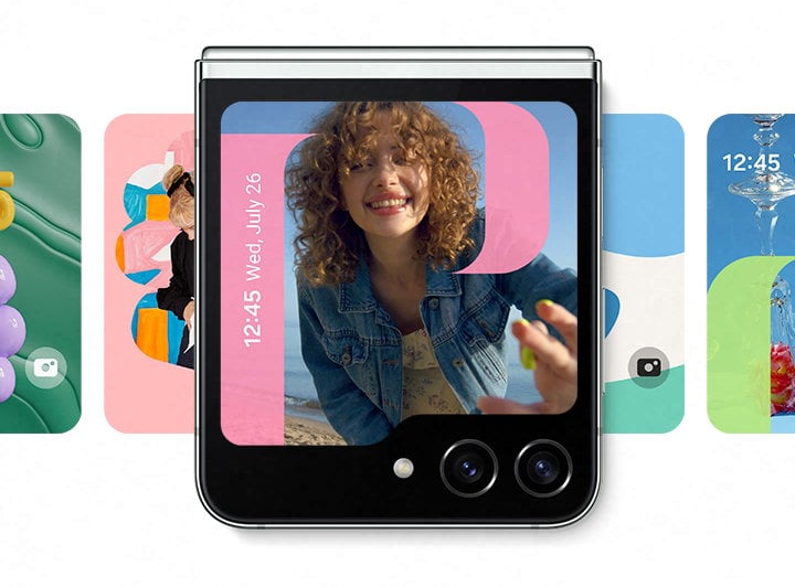 سامسونج جالاكسي زي فليب 5 قابل للطي Samsung Galaxy Z Flip5 5G Smartphone