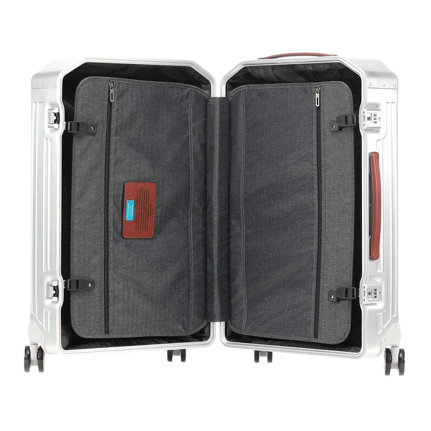 حقيبة سفر بمقاس 54 * 40 * 20  سم PIQUADRO PIQALU SLIM CABIN TROLLEY BAG