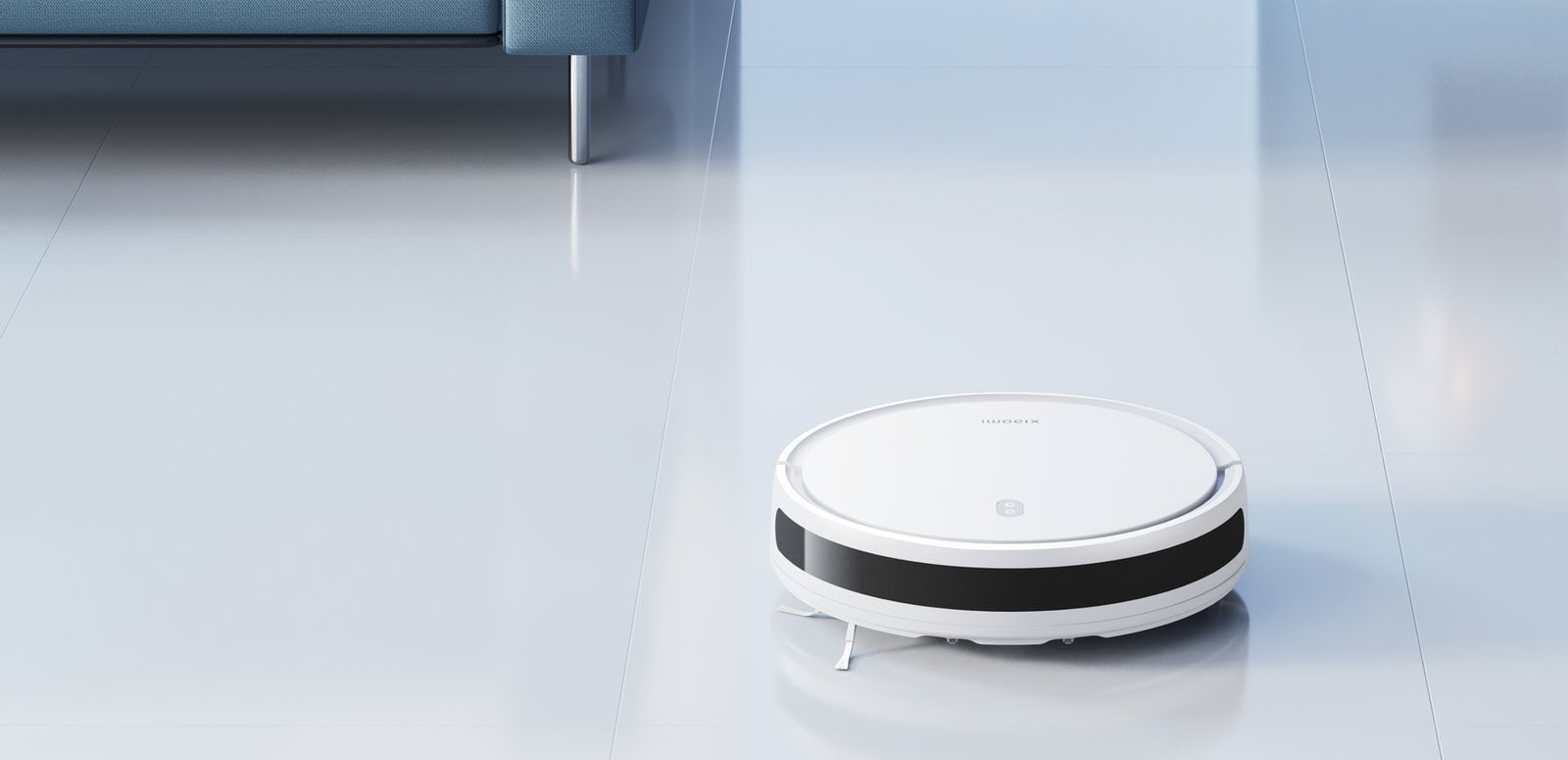 مكنسة روبوت التنظيف الكهربائية شاومي اي 10 الذكية 4000 باكسال Xiaomi Robot Vacuum E10