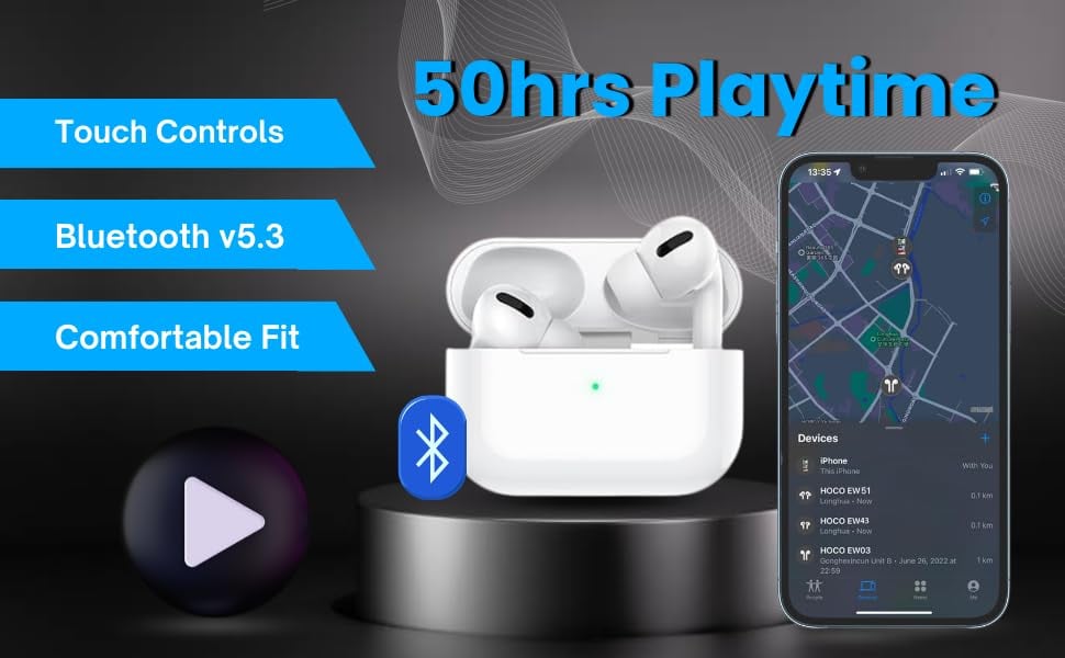 سماعة هوكو بلوتوث 300 مللي أمبير Hoco EW51 Bluetooth Headphone