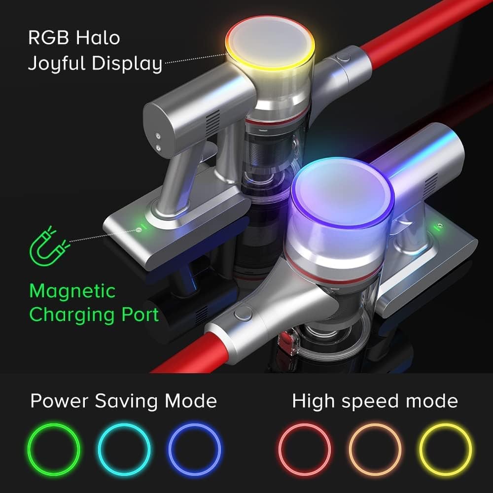 مكنسة كهربائية لاسلكية إيربوت 2200 مللي أمبير 20000 باسكال Airbot Aura Cordless Vacuum Cleaner