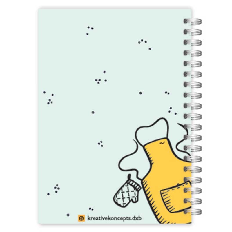 كتاب وصفات الطبخ بتصميم مخصص من كرياتيف كونسِبتس Kreative Koncepts - Recipe Book