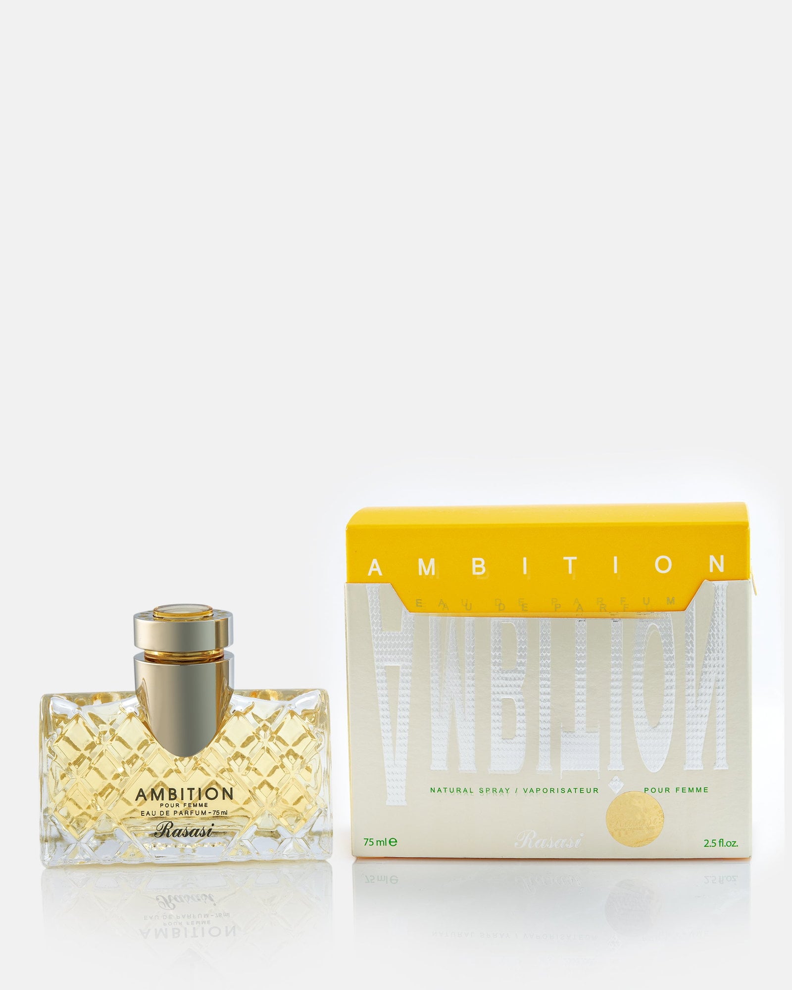 عطر رصاصي امبيشن للنساء 75 مل رصاصي Rasasi Ambition Woman 75 Ml