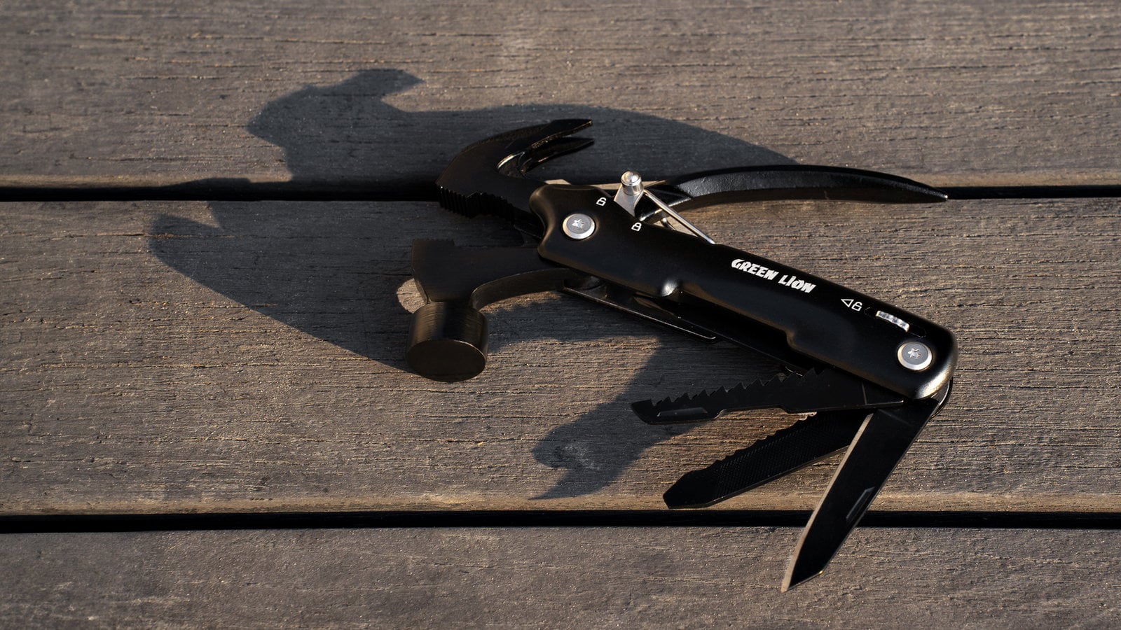 مطرقة متعددة الأغراض أسود جرين ليون Green Lion Multi Hammer - Black