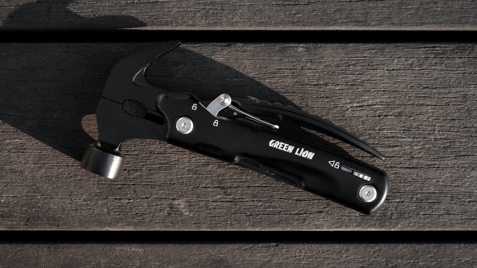 مطرقة متعددة الأغراض أسود جرين ليون Green Lion Multi Hammer - Black