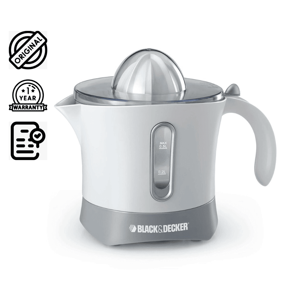 Open Box Black+Decker Juice Extractor, Off White